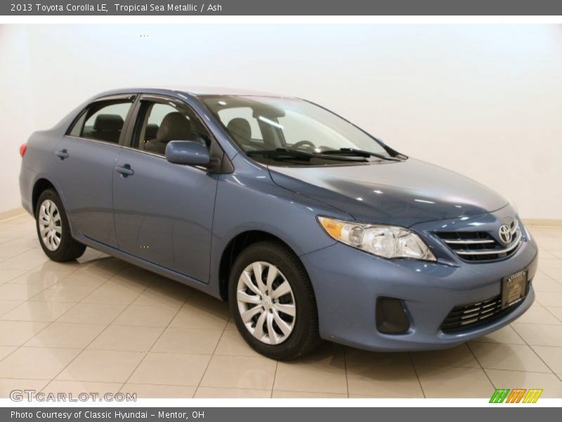 Tropical Sea Metallic / Ash 2013 Toyota Corolla LE