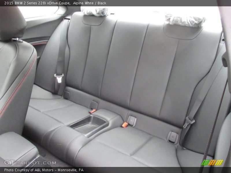 Rear Seat of 2015 2 Series 228i xDrive Coupe