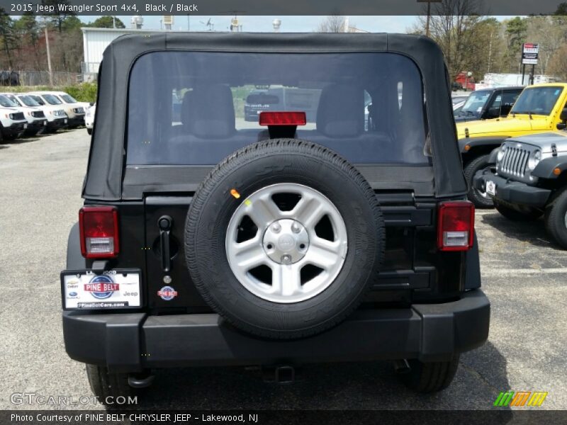 Black / Black 2015 Jeep Wrangler Sport 4x4