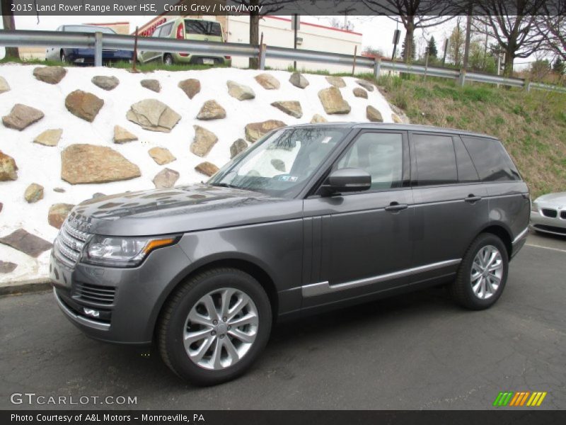 Corris Grey / Ivory/Ivory 2015 Land Rover Range Rover HSE