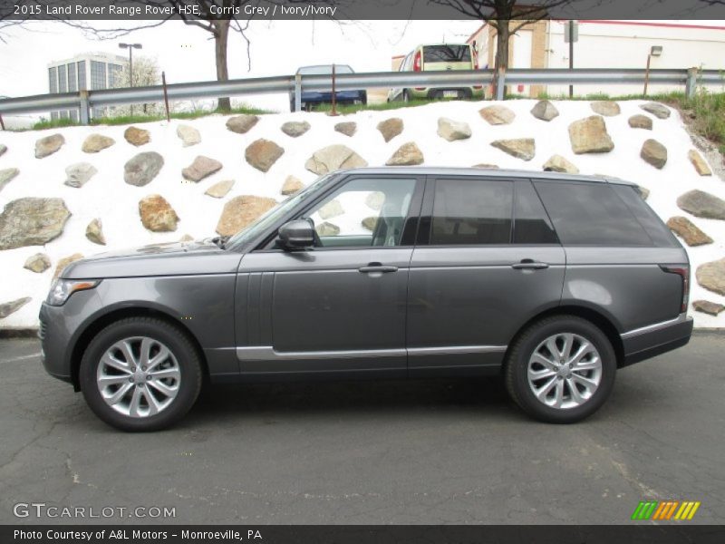 Corris Grey / Ivory/Ivory 2015 Land Rover Range Rover HSE
