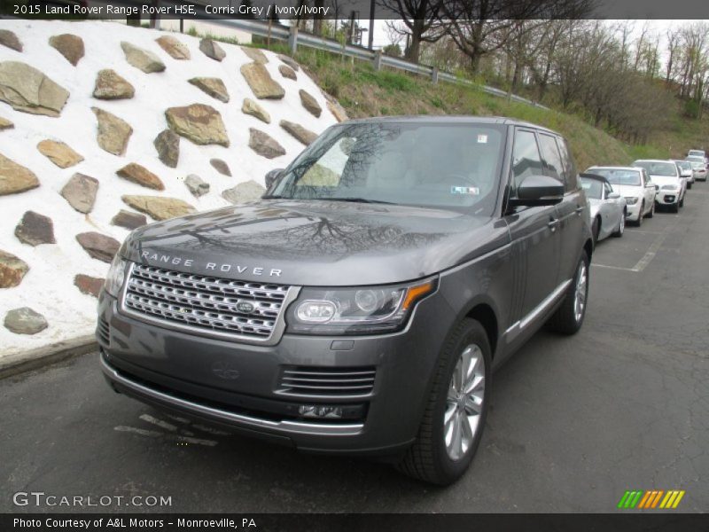 Corris Grey / Ivory/Ivory 2015 Land Rover Range Rover HSE