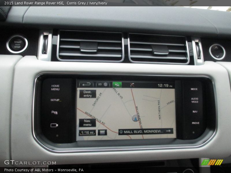 Corris Grey / Ivory/Ivory 2015 Land Rover Range Rover HSE
