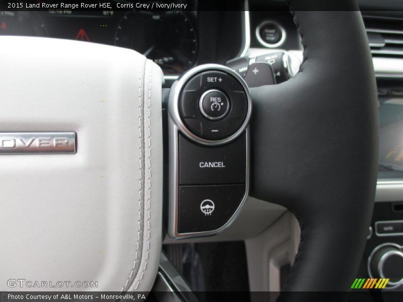 Corris Grey / Ivory/Ivory 2015 Land Rover Range Rover HSE