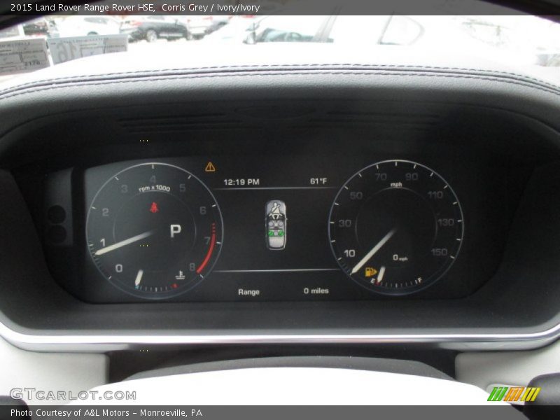 Corris Grey / Ivory/Ivory 2015 Land Rover Range Rover HSE