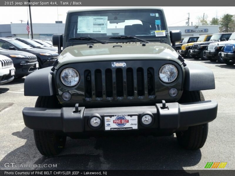 Tank / Black 2015 Jeep Wrangler Sport 4x4
