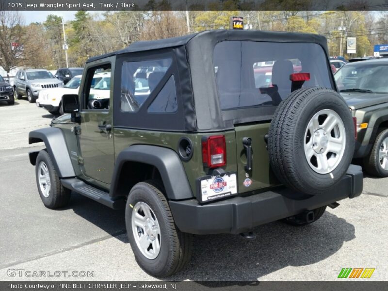 Tank / Black 2015 Jeep Wrangler Sport 4x4