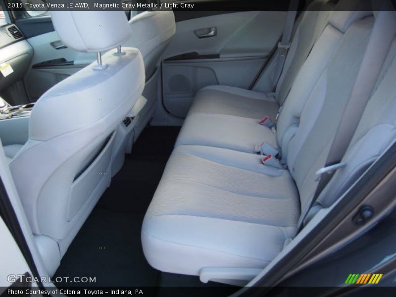Magnetic Gray Metallic / Light Gray 2015 Toyota Venza LE AWD