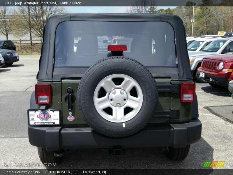 Tank / Black 2015 Jeep Wrangler Sport 4x4
