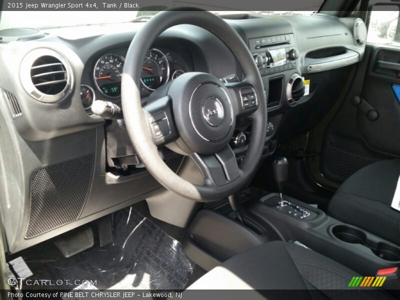 Tank / Black 2015 Jeep Wrangler Sport 4x4