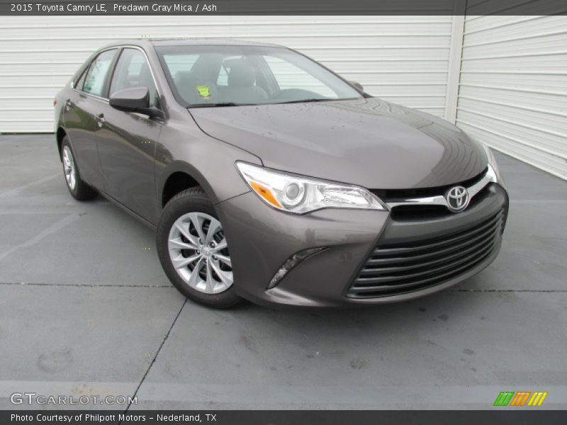 Predawn Gray Mica / Ash 2015 Toyota Camry LE