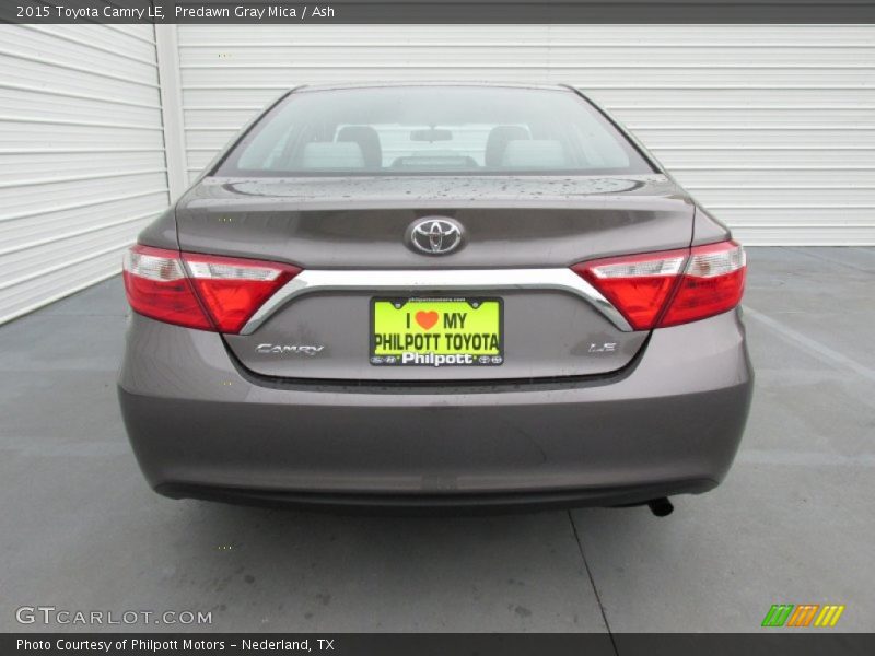 Predawn Gray Mica / Ash 2015 Toyota Camry LE