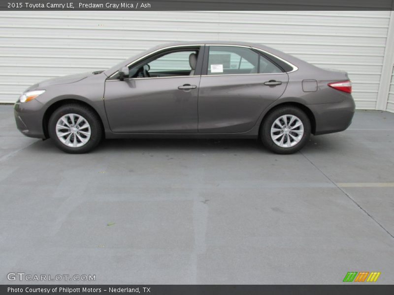 Predawn Gray Mica / Ash 2015 Toyota Camry LE