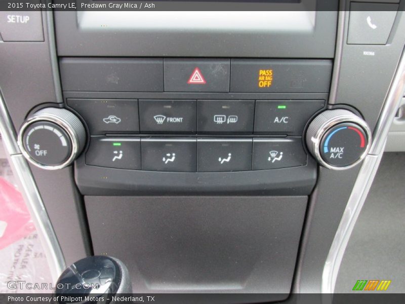 Predawn Gray Mica / Ash 2015 Toyota Camry LE