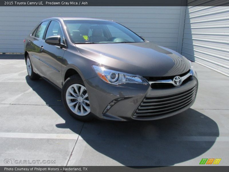 Predawn Gray Mica / Ash 2015 Toyota Camry LE