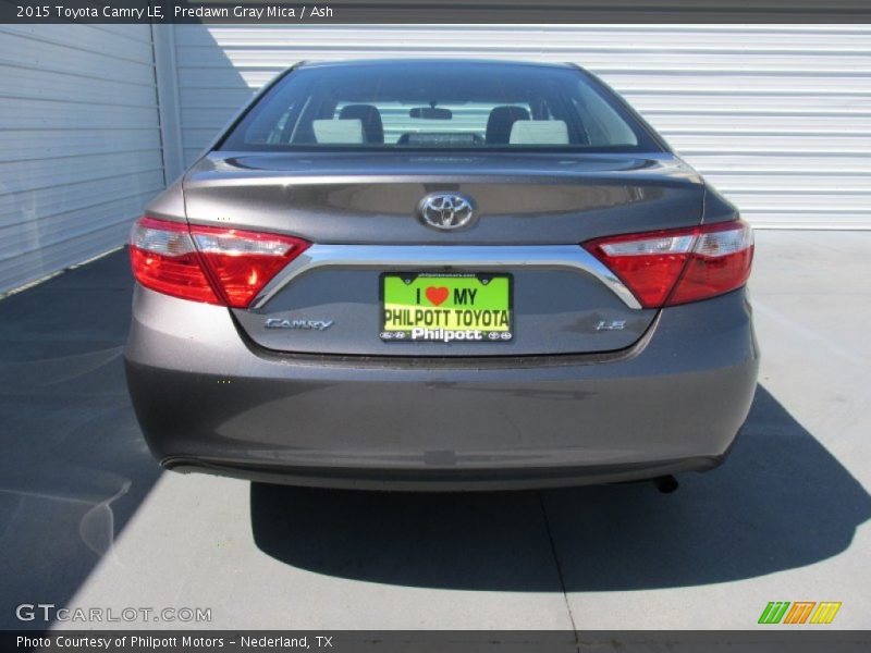 Predawn Gray Mica / Ash 2015 Toyota Camry LE