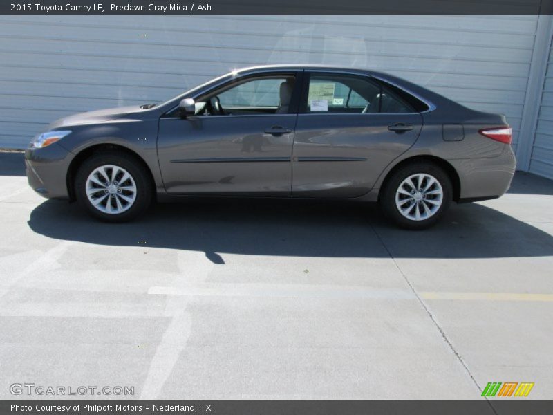 Predawn Gray Mica / Ash 2015 Toyota Camry LE