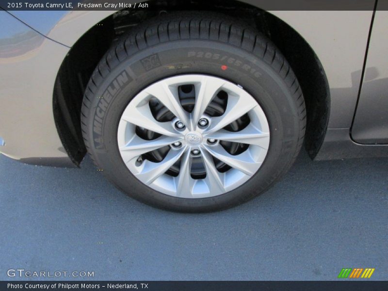 Predawn Gray Mica / Ash 2015 Toyota Camry LE