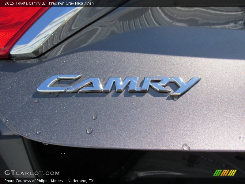 Predawn Gray Mica / Ash 2015 Toyota Camry LE