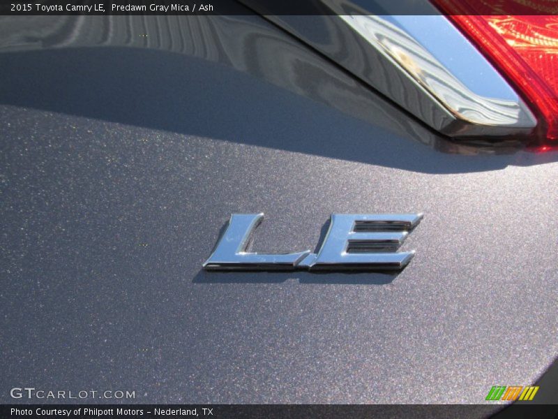 Predawn Gray Mica / Ash 2015 Toyota Camry LE