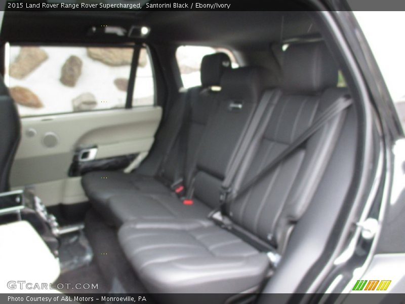 Santorini Black / Ebony/Ivory 2015 Land Rover Range Rover Supercharged
