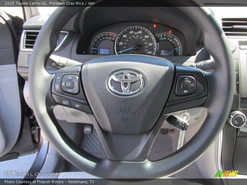 Predawn Gray Mica / Ash 2015 Toyota Camry LE