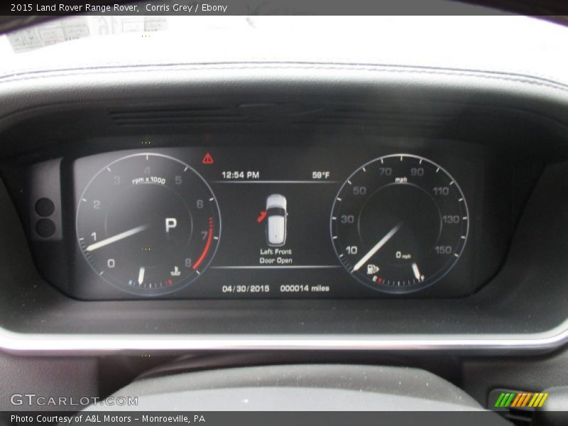 Corris Grey / Ebony 2015 Land Rover Range Rover