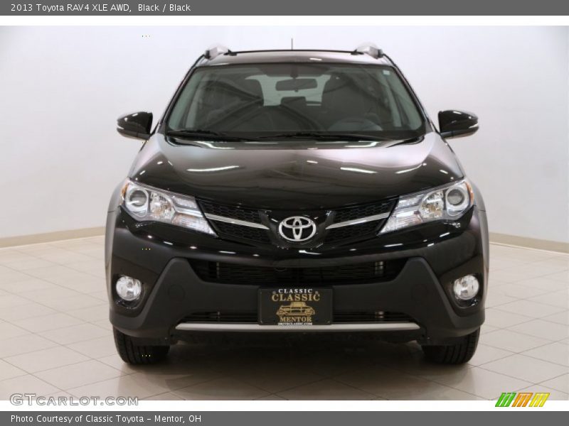 Black / Black 2013 Toyota RAV4 XLE AWD