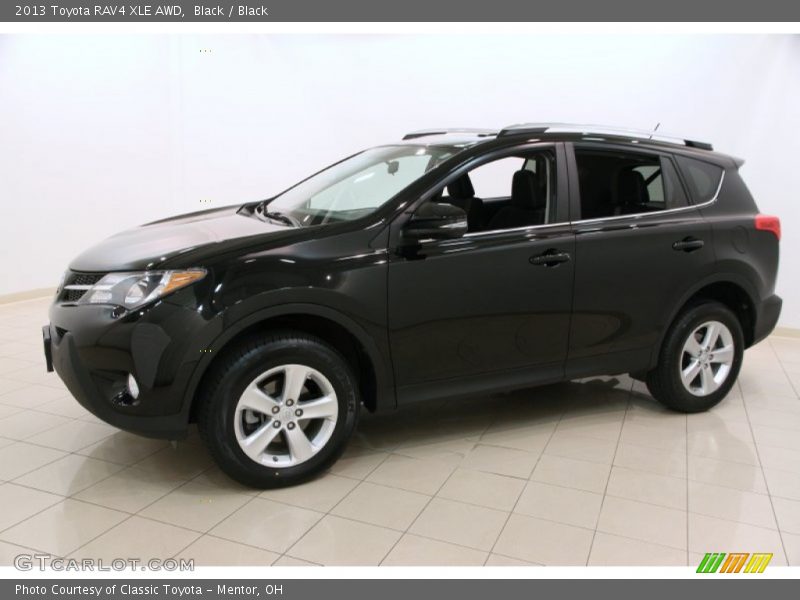 Black / Black 2013 Toyota RAV4 XLE AWD