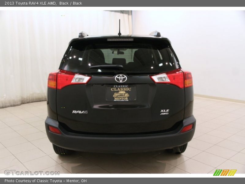 Black / Black 2013 Toyota RAV4 XLE AWD