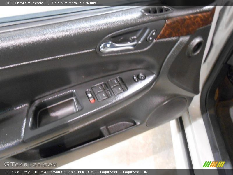 Gold Mist Metallic / Neutral 2012 Chevrolet Impala LT