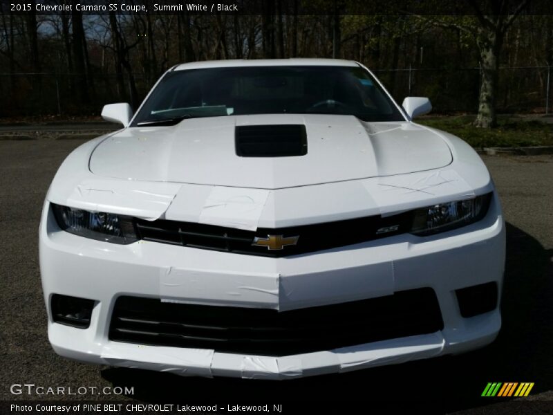 Summit White / Black 2015 Chevrolet Camaro SS Coupe