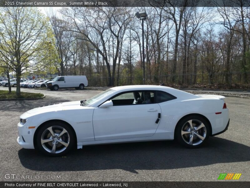 Summit White / Black 2015 Chevrolet Camaro SS Coupe