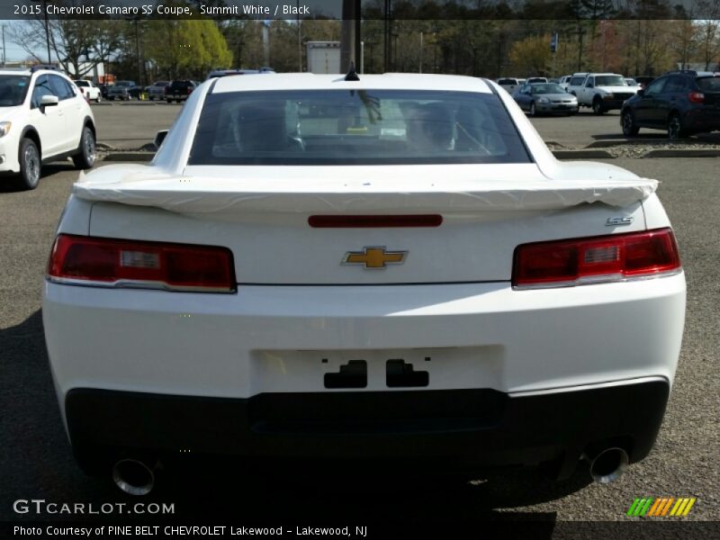 Summit White / Black 2015 Chevrolet Camaro SS Coupe