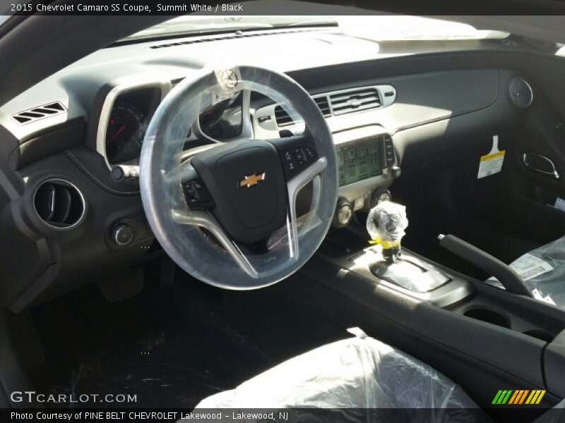 Summit White / Black 2015 Chevrolet Camaro SS Coupe