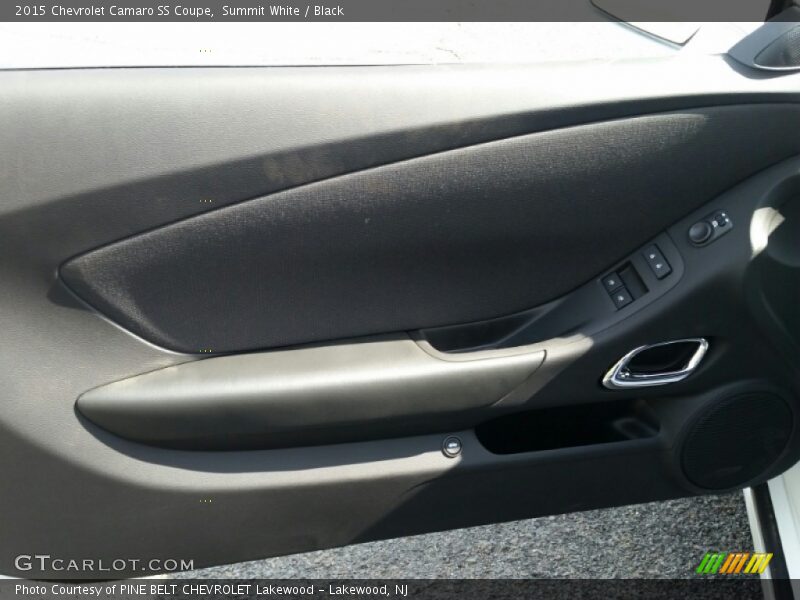 Summit White / Black 2015 Chevrolet Camaro SS Coupe