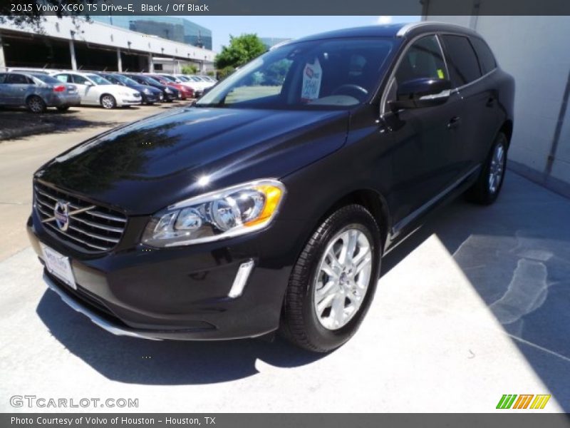 Black / Off Black 2015 Volvo XC60 T5 Drive-E