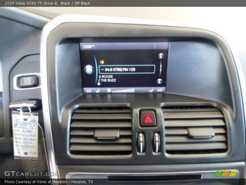 Black / Off Black 2015 Volvo XC60 T5 Drive-E