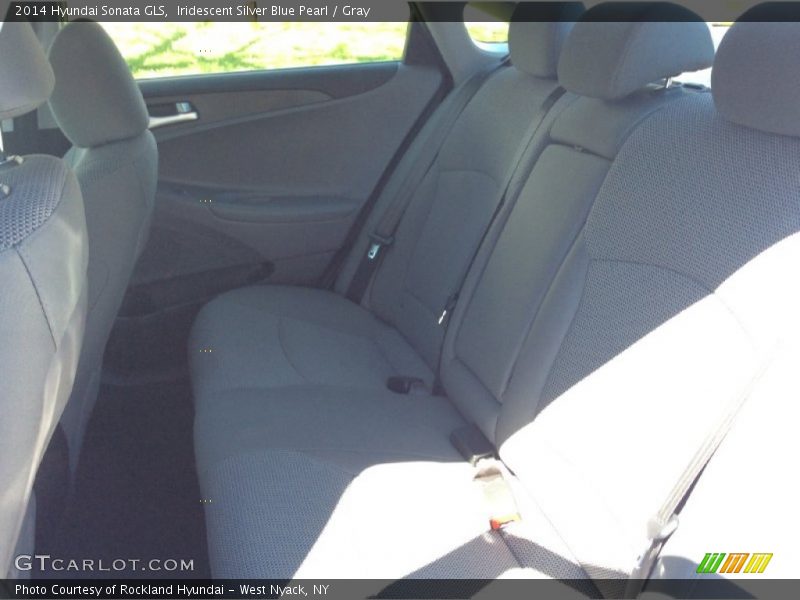 Iridescent Silver Blue Pearl / Gray 2014 Hyundai Sonata GLS