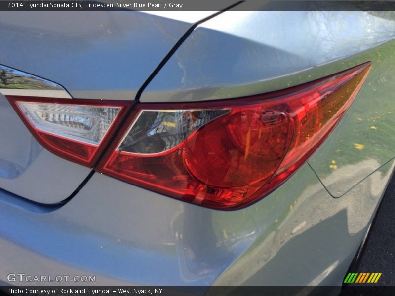 Iridescent Silver Blue Pearl / Gray 2014 Hyundai Sonata GLS