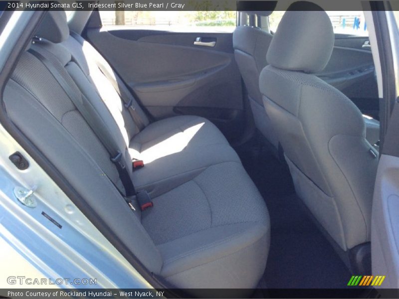 Iridescent Silver Blue Pearl / Gray 2014 Hyundai Sonata GLS