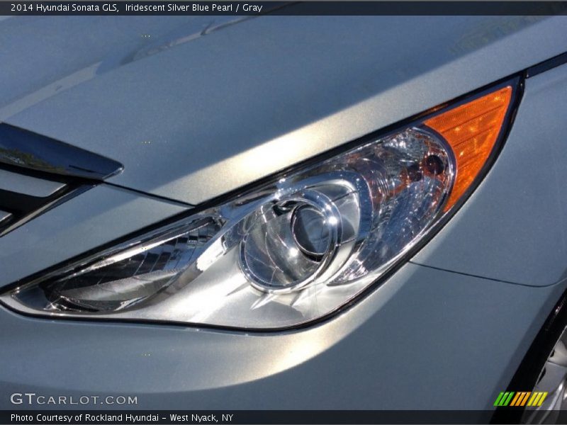 Iridescent Silver Blue Pearl / Gray 2014 Hyundai Sonata GLS