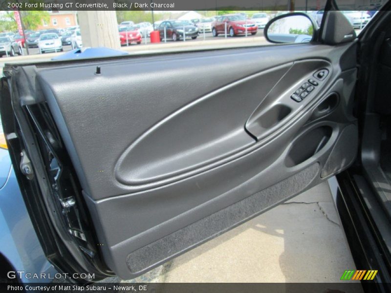 Black / Dark Charcoal 2002 Ford Mustang GT Convertible
