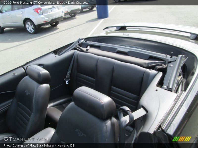 Black / Dark Charcoal 2002 Ford Mustang GT Convertible