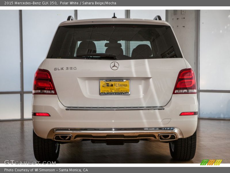 Polar White / Sahara Beige/Mocha 2015 Mercedes-Benz GLK 350