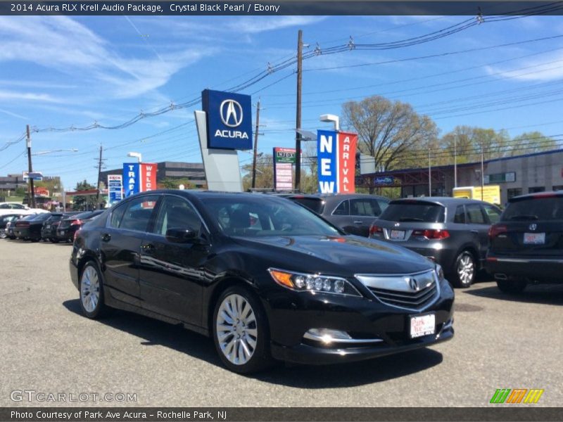 Crystal Black Pearl / Ebony 2014 Acura RLX Krell Audio Package