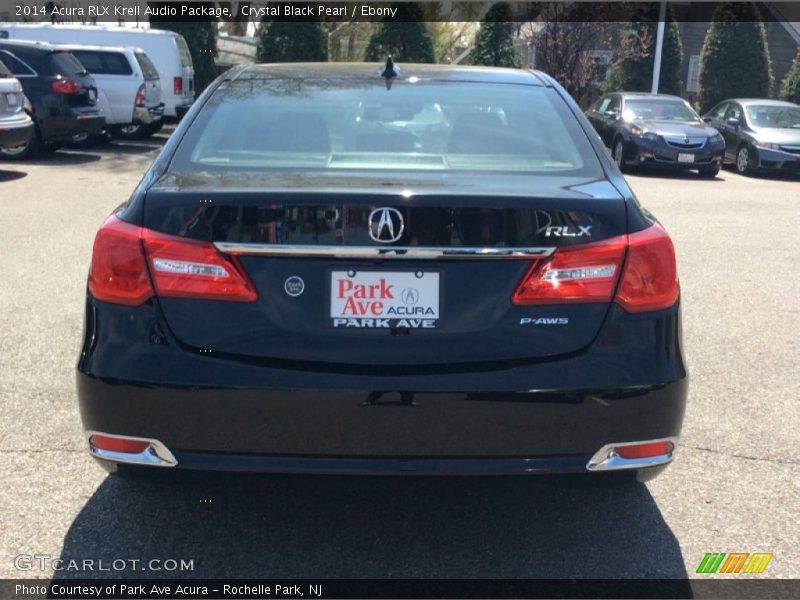 Crystal Black Pearl / Ebony 2014 Acura RLX Krell Audio Package
