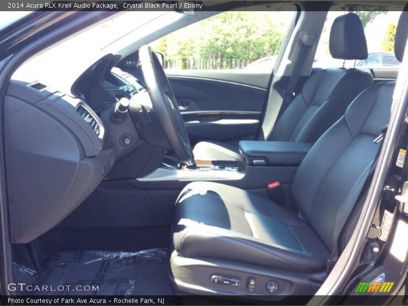 Front Seat of 2014 RLX Krell Audio Package