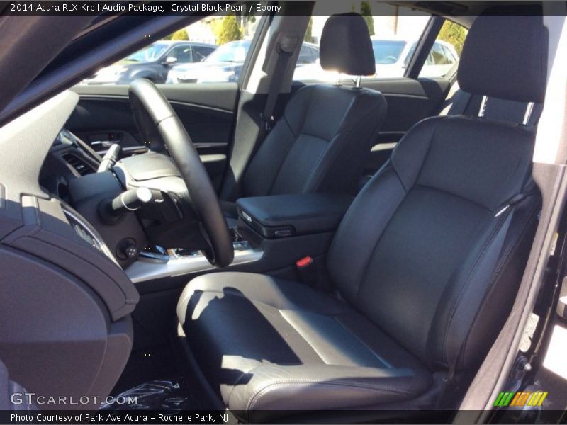 Front Seat of 2014 RLX Krell Audio Package