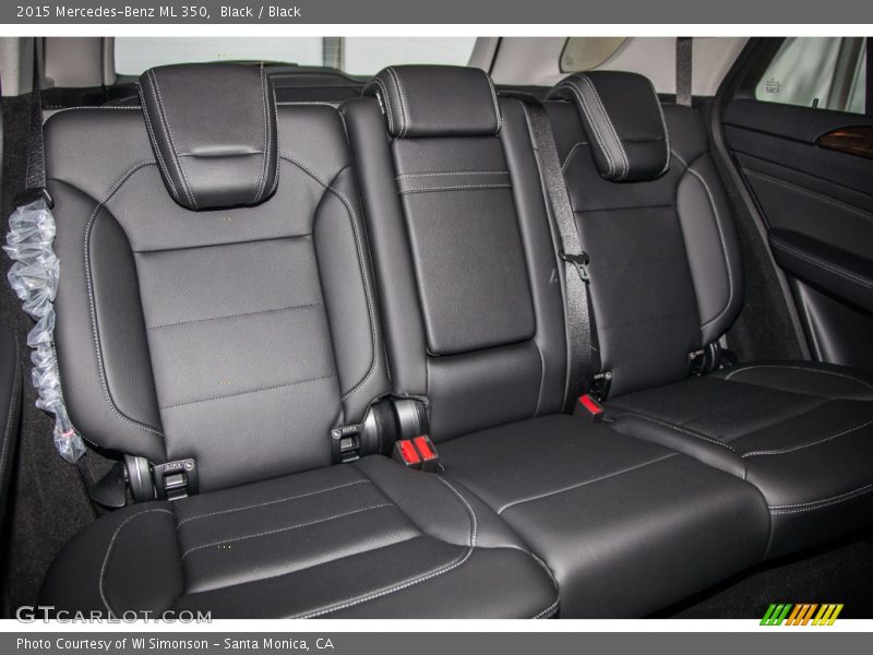 Black / Black 2015 Mercedes-Benz ML 350